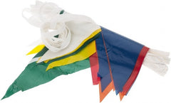 PRO-SAFE - Pennants Color: Multicolored Overall Length (Feet): 60.00 - Exact Tooling
