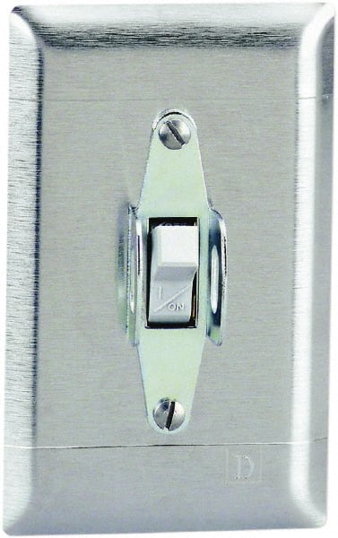 Square D - 3 Poles, 30 Amp, Open Toggle Manual Motor Starter - 1 hp at 90 VDC, 10 hp at 460 VAC, 10 hp at 575 VAC, 1-1/2 hp at 230 VDC, 2 hp at 115 VAC, 2 hp at 115 VDC & 7-1/2 hp at 230 VAC, CE, CSA & UL Listed - Exact Tooling