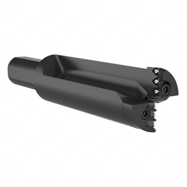 Allied Machine and Engineering - 7-63/64" Max Drill Depth, 2.5xD, 76.2mm Diam, Indexable Insert Drill - Exact Tooling