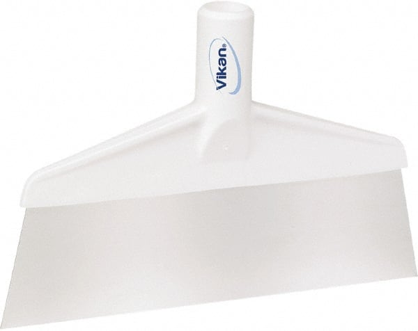 Remco - Stiff Stainless Steel Straight Scraper - 10-1/4" Blade Width - Exact Tooling