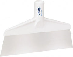 Remco - Stiff Stainless Steel Straight Scraper - 10-1/4" Blade Width - Exact Tooling