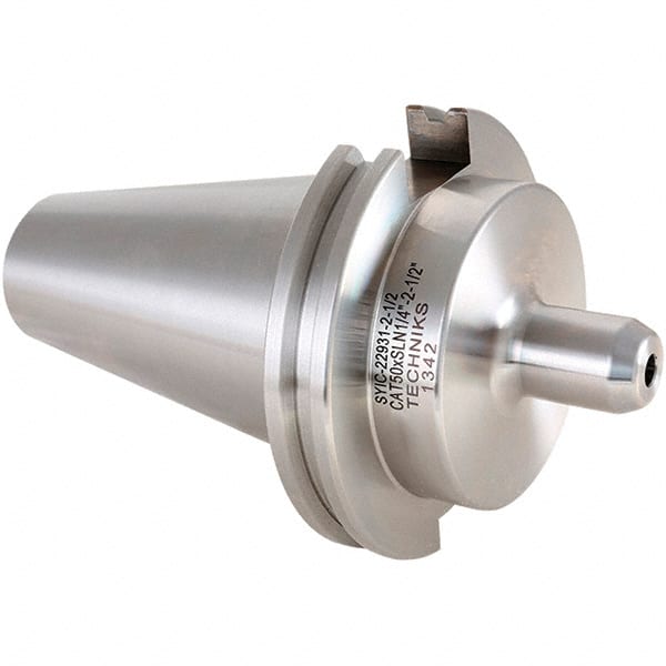 Techniks - CAT50 Taper Shank 1/2" Hole End Mill Holder/Adapter - Exact Tooling