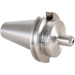 Techniks - CAT50 Taper Shank 1/2" Hole End Mill Holder/Adapter - Exact Tooling