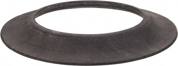 PRO-SAFE - 22-1/2" Wide Rubber Barrel Ring Base - 22.5 Lb, Black - Exact Tooling