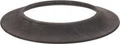 PRO-SAFE - 22-1/2" Wide Rubber Barrel Ring Base - 22.5 Lb, Black - Exact Tooling