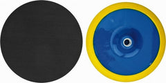 Tru-Maxx - 8" Diam Hook & Loop Disc Backing Pad - Medium Density, 6,800 RPM - Exact Tooling