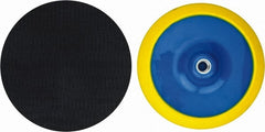 Tru-Maxx - 7" Diam Hook & Loop Disc Backing Pad - Medium Density, 7,200 RPM - Exact Tooling