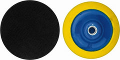 Tru-Maxx - 5" Diam Hook & Loop Disc Backing Pad - Medium Density, 7,800 RPM - Exact Tooling