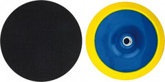 Tru-Maxx - 7" Diam Hook & Loop Disc Backing Pad - Hard Density, 7,200 RPM - Exact Tooling