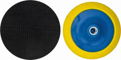 Tru-Maxx - 6" Diam Hook & Loop Disc Backing Pad - Hard Density, 7,500 RPM - Exact Tooling