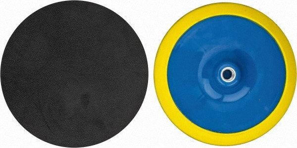 Tru-Maxx - 8" Diam Adhesive/PSA Disc Backing Pad - Hard Density, 6,800 RPM - Exact Tooling