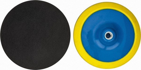 Tru-Maxx - 7" Diam Adhesive/PSA Disc Backing Pad - Hard Density, 7,200 RPM - Exact Tooling