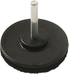 Tru-Maxx - 2" Diam Hook & Loop Disc Backing Pad - 1/4" Shank Diam, Medium Density, 16,800 RPM - Exact Tooling