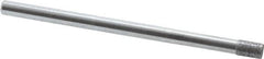 Strauss - 1/8" Head Diam x 0.197" Head Thickness CBN Grinding Pin - 1/8" Shank Diam x 2" Shank Length, (170 Mesh Grit) - Exact Tooling