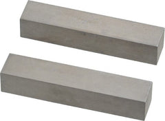 SPI - 1.97 Inch Overall Length, 0.394 Inch Jaw Thickness, Gage Block Reference Jaws - Accuracy of Ref. Line to Measuring Surface +/-0.0002 Inch Accuracy, Sold As Pair, For Use with Rectangular Gage Blocks, 2 Pieces - Exact Tooling