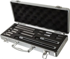 SPI - Gage Block Gage Block Accessory Set - For Use with Rectangular Gage Blocks, 14 Pieces - Exact Tooling