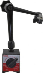 SPI - 180 Lb Magnetic Force, Fine Adjustment Indicator Positioner & Holder with Base - Articulated Arm, Rectangular Base, 2.17" Base Height, 2.36" Base Length, 2" Base Width - Exact Tooling