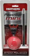 Mothers - 12" OAL, Polishing Tool - For Aluminum, Stainless Steel, Diamond Plate & Plastic - Exact Tooling