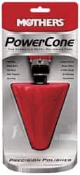 Mothers - 6" OAL, Polishing Tool - For Aluminum, Stainless Steel, Diamond Plate & Plastic - Exact Tooling