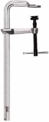 Bessey - 7" Deep Throat, 24" Max Capacity, Standard Sliding Arm Clamp - 4,880 Lb Clamping Pressure, 0.85" Spindle Diam - Exact Tooling