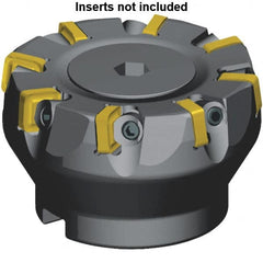 Kennametal - 2-1/2" Cut Diam, 3/4" Arbor Hole Diam, Indexable Square-Shoulder Face Mill - Exact Tooling