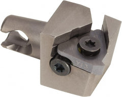 Kennametal - Left Hand Cut, Indexable Threading Toolholder - 20mm OAL, LT16EL Insert Compatibility, KM12 Toolholder - Exact Tooling