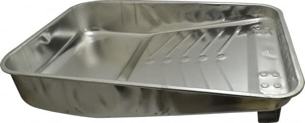 Premier Paint Roller - 9" Roller Compatible Deep-Well Paint Tray with Ladder Legs - 1 Gal Capacity, 13" Wide, Metal - Exact Tooling