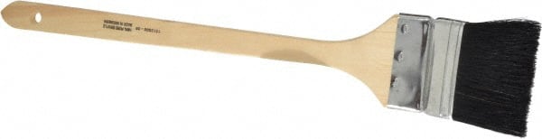 Premier Paint Roller - 3" Hog Radiator Brush - 2-1/4" Bristle Length, 18-1/8" Wood Handle - Exact Tooling