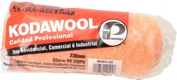 Premier Paint Roller - 1-1/4" Nap, 9" Wide Paint General Purpose Roller Cover - Extra-Rough Texture, Wool/Poly Blend - Exact Tooling