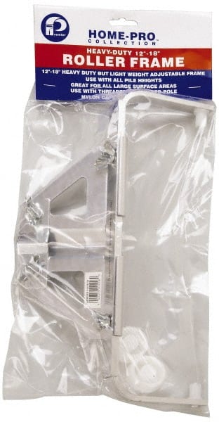 Premier Paint Roller - 14 to 18" Wide Adjustable Frame - Metal Frame, Aluminum Handle - Exact Tooling