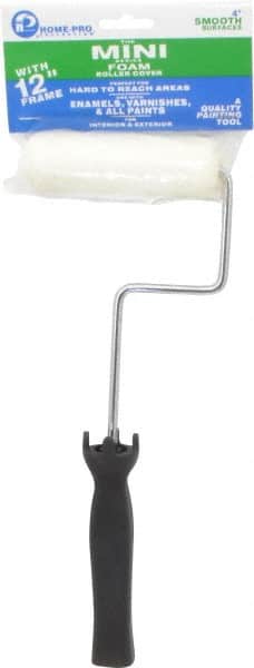Premier Paint Roller - Mini Paint Roller - 4" Wide, Includes Roller Cover & Frame - Exact Tooling