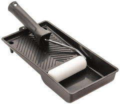 Premier Paint Roller - Mini Paint Roller Set - 4" Wide, Includes Paint Tray, Roller Cover & Frame - Exact Tooling