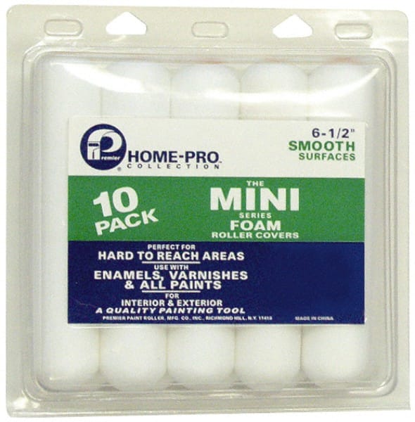 Premier Paint Roller - Mini Paint Roller - 6-1/2" Wide, Includes Roller Cover - Exact Tooling