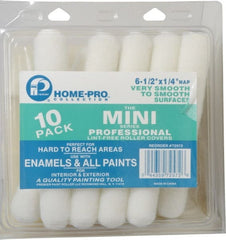 Premier Paint Roller - 1/4" Nap, Mini Paint Roller - 6-1/2" Wide, Includes Roller Cover - Exact Tooling