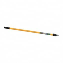 Premier Paint Roller - 4 to 8' Long Paint Roller Extension Pole - Stainless Steel & Fiberglass - Exact Tooling