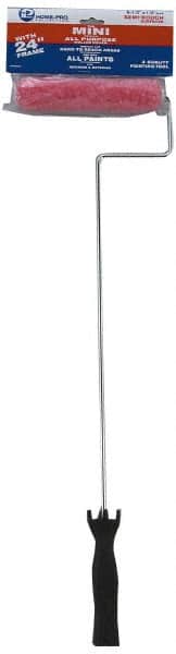 Premier Paint Roller - 1/2" Nap, Mini Paint Roller - 6-1/2" Wide, Includes Roller Cover & Frame - Exact Tooling