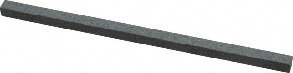 Made in USA - 150 Grit Silicon Carbide Square Polishing Stone - Very Fine Grade, 1/4" Wide x 6" Long x 1/4" Thick - Exact Tooling