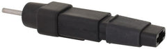 Made in USA - Mounted Stone Holder - Holds Stones 1/2 x 1/8", 1/4" Square, 1/4" Round, & 1/4" Triangle - Exact Tooling