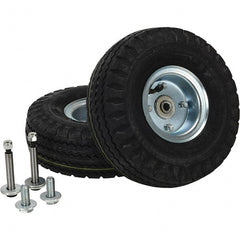 Vestil - 3-5/8" Wheel Width, Pneumatic Rear Wheel - Exact Tooling
