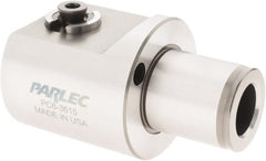 Parlec - 63mm Body Diam, Manual Single Cutter Boring Head - 68mm to 149.5mm Bore Diam - Exact Tooling