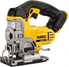 DeWALT - 20 Volt, 3,000 SPM, 1" Stroke Length, Cordless Jigsaw - Exact Tooling