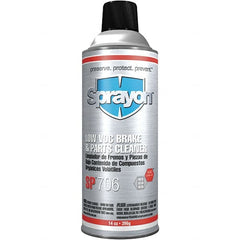 Sprayon - Acetone Brake Parts Cleaner - 14 oz Aerosol Can - Exact Tooling