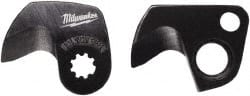 Milwaukee Tool - Handheld Shear/Nibbler Blade Set - For Use with M12A Cordless Cable Cutter #2472 - Exact Tooling
