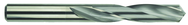 31/64 Dia-4-3/8 Flute Length-5-7/8 OAL-Straight Shank-Solid Carbide-118° Point Angle-Bright-Series 5374-Standard Jobber Drill - Exact Tooling