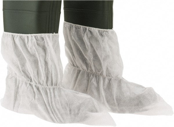 Dupont - Size XL, SureStep, Standard Boot Cover - White, Non-Chemical Resistant - Exact Tooling