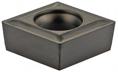 Kennametal - CCGT32.51 Grade KCU10 Carbide Turning Insert - 80° Diamond, 5/32" Thick, 1/64" Corner Radius - Exact Tooling