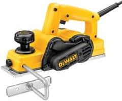 DeWALT - 120 and 240 Volt, 5.5 Amp, 17,000 RPM, Handheld Planer Kit - 1/16 Inch Depth of Cut, 3-1/4 Inch Wide - Exact Tooling