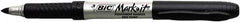 Bic - Black Permanent Marker - Fine Tip, Alcohol Base Ink - Exact Tooling
