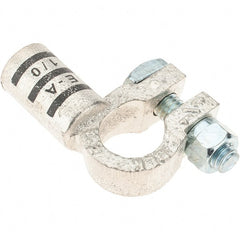 Made in USA - 1/0 AWG, Copper Battery Connector - Black - Exact Tooling