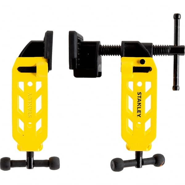 Stanley - 4" Capacity, 2-1/16" Throat Depth, Bar Clamp - 400 Lb Clamping Pressure - Exact Tooling